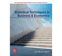 ISE Statistical Techniques in Business and Economics