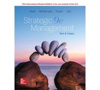 ISE Strategic Management: Text and Cases