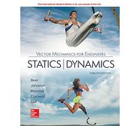 ISE Vector Mechanics for Engineers: Statics and Dynamics