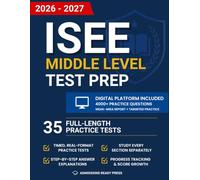 ISEE Middle Level Test Prep: The Complete Prep System to Master the ISEE Middle Level | Includes a Digital Platform with Realistic, Timed Full-Length Tests and Targeted Practice