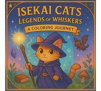Isekai Cats Legends Of Whiskers: Whiskered Heroes in Magical Worlds - A Cute and Fun Coloring Experience