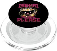 Isekai My Meal Please Ramen Anime Meme PopSockets PopGrip for MagSafe