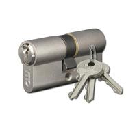 ISEO City Varied Double Cylinder 40 x 40 - Nickel-Plated Brass - 520940409