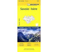 Isere Savoie - Michelin Local Map 333: Map
