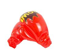 Isesuch Inflatable PVC Boxing Gloves, 1 PairMuay Thai Boxe Sanda Gloves Equipment Free Fight Martial Arts Kick Boxing Training Glove for Boys Girls Workouts Exercise