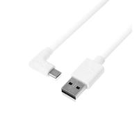 iSeventy9 1 Metre Right Angled Micro USB Power Cable Lead Data Sync Charger Charging Wire - White