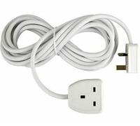 iSeventy9 1 Way Extension Lead Cable 13A UK Socket ~ 2 Meter ~White