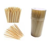 iSeventy9 200PK Tooth Picks Wooden Bamboo Stick Dental Floss Toothpick Cocktail Fruit Cheese