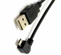 iSeventy9 2m 6ft Micro-USB Charge-and-Sync Cable - Right-Angle Micro-USB - M/M - Black
