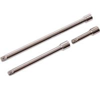 iSeventy9 3-Piece 9mm (3/8") Short Drive Socket Extension Bar Set with Sizes 3", 6", and 9" for Garage Use