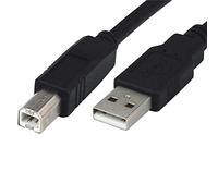 iSeventy9 5M USB Printer Cable, USB 2.0 A to B Lead Compatible with printers and scanners from HP, Epson, Brother, Cannon and all other USB A/B Devices-Black