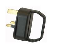 iSeventy9 Easy Pull Mains Plug Top 13A Black Fused with a Handle - Arthritis/Disability/weak Grip/Elderly