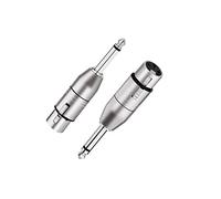 iSeventy9 XLR to Jack TRS Adapter, Balanced Female XLR to Quarter Inch 6.35mm Male Adapter