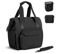 ISEYOU Insulated Lunch Bag, 20L Large Capacity Lunch Bags for Women & Men with Wide Opening, Leak-Proof Cooler & Multi-Pocket Reusable Cool Bag, Adjustable Shoulder Strap for Work, Office and Picnic
