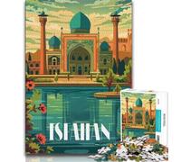 Isfahan Beauty Jigsaws Puzzles 1000 Pieces for Teenagers Gifts,Quiz Game Wall Decoration Unique Birthday And Xmas Gifts 38x52cm