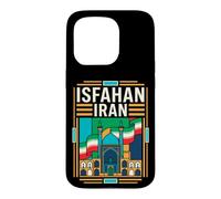 Isfahan Iran Flag Shah Mosque Persian Vintage Art Case for iPhone 15 Pro