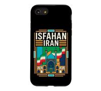 Isfahan Iran Flag Shah Mosque Persian Vintage Art Case for iPhone SE (2020) / 7/8