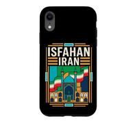 Isfahan Iran Flag Shah Mosque Persian Vintage Art Case for iPhone XR