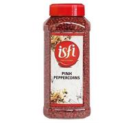 Isfi Professional Pink Peppercorns 250g Catering Size Whole Pink Berries Gourmet Spice for Cooking Seasoning Sauces Rubs Garnishes Professional Kitchen Bulk Pack