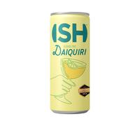 ISH Lime Daiquiri 250ml - Alcohol Free Cocktail, Case of 12 Cans