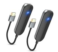 IShare Ios Wireless HDMI Display Adapter,4k 1080p Wifi Streaming Movies Device Receiver Dongle for iPhone iPad,Tiktok Youtube Mirroring to TV, HD Video Sync,Not Support Netflix(2PCS)