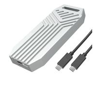 ISHEEP 40Gbps NVMe M.2 SSD Enclosure, Aluminum M.2 SSD to USB-C Adapter for PCIe 2280 M & B+M Key, Compatible With Thunderbolt 4 and USB 4/3.2/3.1/3.0 Type-C K1695