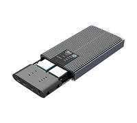 ISHEEP NVMe SATA M.2 SSD Cloner Duplicator Enclosure, USBC 10Gbps Hard Drive Docking Station, Support One- Key Offline Clone and System Disk Copy Function.(K2022CL)