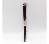 Ishida Autumn Moon Luxury Chopsticks, Mother of Pearl Top/Gold Band 205mm (Made in Japan)(Case of 2)