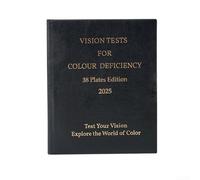 Ishihara Color Vision Assessment Book 38 Plate Test for Color Blindness Detection