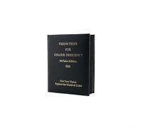 Ishihara Plates Color Blindness Test Book 2026 Edition,Optometry Vision Screening Kit for Red-Green Deficiency Detection