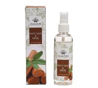 Ishom Luxury Room Mist for Home, Office, Meditation, Yoga. Spiritual Purification & Sacred Atmosphere. Smudge Spray, 100 ml: Cleansing & Grounding Energy (White Sage & Sandal)