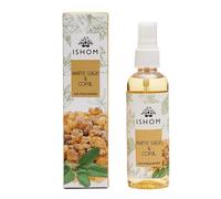 Ishom Luxury Room Mist for Home, Office, Meditation, Yoga. Spiritual Purification & Sacred Atmosphere. Smudge Spray, 100 ml: Cleansing & Grounding Energy (White Sage & Copal)