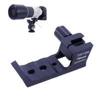 iShoot Lens Collar Foot Tripod Mount Ring Support Base Compatible with Fuji XF 150-600mm F5.6-8 R LM OIS WR, XF 500mm F5.6 R LM OIS WR & GF 500mm F5.6 R LM OIS WR, Arca-Swiss Fit Quick Release Plate