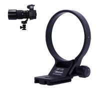 iShoot Lens Collar Support Tripod Mount Ring Compatible with Fujifilm Fuji GF 110mm F2 R LM WR, Holder Bracket Bottom is Arca-Swiss Fit Quick Release Plate for Arca Tripod Head Clamp Camera Stabilizer