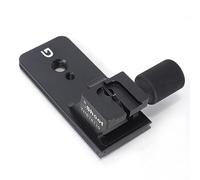 iShoot Replacement Lens Foot, All-Metal Lens Collar Base Tripod Mount Ring Stand for Sony FE PZ 18-110mm f/4 G OSS Lens SELP18110G, Built-in Arca-Swiss Quick Release Plate with 1/4 and 3/8 Screw Holes