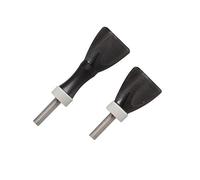iSHOXS 2C Mounthandle Set - Action-cam Thumb Screw Set for GoPro, Rollei, Sony Apeman and Compatible Action Cameras (49 & 69 mm Total Length) - Black