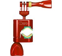 iSHOXS Cero, full aluminium body, 3D Ballhead and quick attachment system, for 15-30 mm diameters, Rollbar Mount for GoPro, Rollei and compatible Action Cams - red