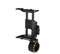 iSHOXS Hell Rider with Hell Rider SM2 Mobile Phone Holder from 5.5 Inches - for Handlebars and Frames Diameter 15-42 mm (Expandable up to 200 mm), Smartphone Holder with Extension 360° Rotatable