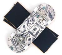 ishrunkthis 100 Dollar Bill - 34mm Wooden Pro Fingerboard Complete Set