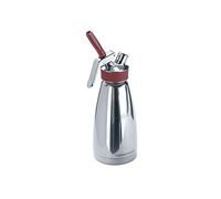ISI 1801 Thermo Whip made of thermo-insulated stainless steel, operation with cream capsules for cream, warm and cold sauces, soups, espumas and desserts, 500ml