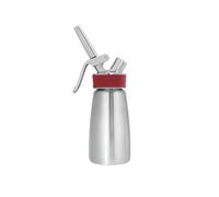iSi Cream Dispenser 250 ml, Gourmet Whip Plus, 0.25 Litre, Made of High-Quality Stainless Steel, Operated with iSi Cream Capsules, for Cream, Hot and Cold Sauces, Soups, Foams and Desserts