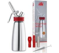iSi Cream dispenser 500 ml, Gourmet Whip Plus, 0.5 liter, made of high-quality stainless steel, operated with iSi cream capsules, for cream, hot and cold sauces, soups, espumas and desserts