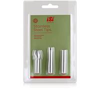 iSi Stainless Steel Tips - for Dressing Cream, Desserts, Espumas, Sauces, Soups