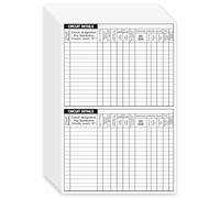 iSigns Circuit Detail Label, Pack of 20, 148x110mm, Self-Adhesive Write-On Electrical Warning Labels for Circuit Boards, British HSE Standards Approved