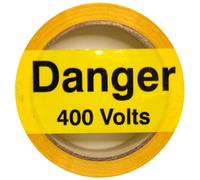 iSigns IS10233MR Industrial Signs Danger 400 Volt Laminated Tape 48mm x 33m Self Adhesive