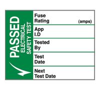 iSigns IS2650SA Industrial Signs Pass Test Labels LGE 42.5 x 32.5mm Self Adhesive Write On Vinyl (Pack of 50)