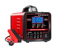 ISINEVER 12V 24V Car Battery Charger Heavy Duty, 0-15A Automatic Battery Maintainer with Auto Shutoffs, Repair and Winter Mode, Smart Trickle Charger for Car Truck Motorcycle RV AGM Deep Cycle