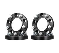 ISINEVER Bolt-On Black Wheel Spacers (4) 5x165 124 30mm Compatible with Land Rover Defender M16x1.5mm