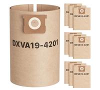 iSingo 9 Vacuum Cleaner Bags Compatible with DEWALT Vacuum Cleaners DeWalt DXV23PTA 23L DXV38S 38L DXV20PA 20L, DXV34P, DXW38P, DXV30S,High Efficiency Replacement Dust Bags,6 to 10 Gallon,80 * 40CM