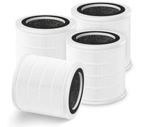 isinlive 4 Pack H7126 Replacement Filter for GoveeLife H7126 Mini Air Purifier, 3-in-1 H13 True HEPA Air Filter for Dust, Pollen, Replace Part #H7126-RF